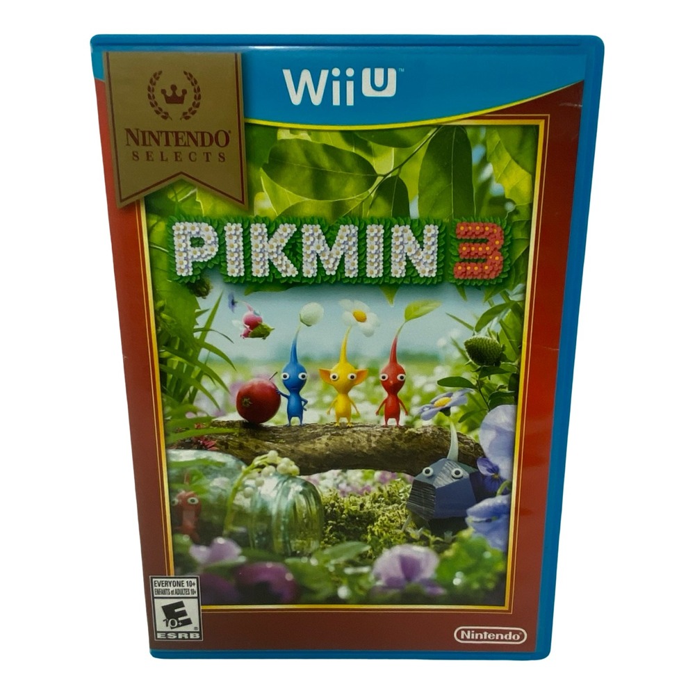 Pikmin 3 Nintendo Wii U Nintendo Selects Strategy Game ESRB E10+ WUP P AC32 USZ
